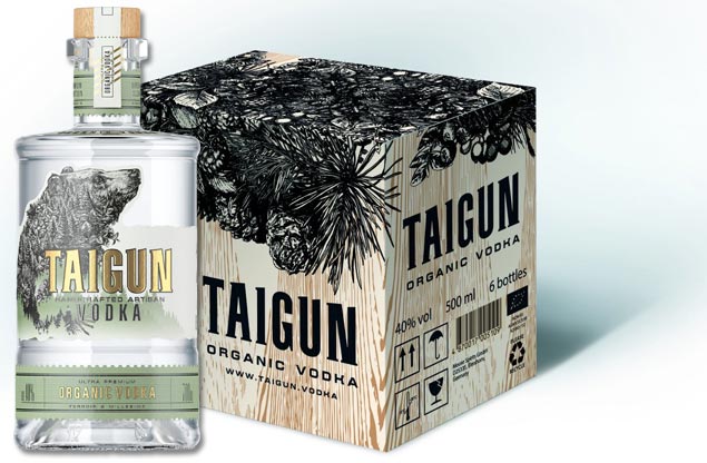 93 Punkte Goldmedaille für TAIGUN® ORGANIC VODKA
